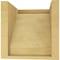 Ekena Millwork 8"W x 8"D x 8"H Wide Burlington Rough Cedar Woodgrain TimberThane Corbel, Primed Tan CORUR08X08X08BURRCPR - alternate 2